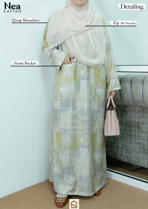 Nea Kaftan - Fern Grey