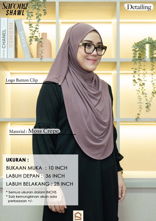 Sarong Shawl - Marine