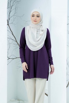 Nada Blouse 5.0 - Eggplant