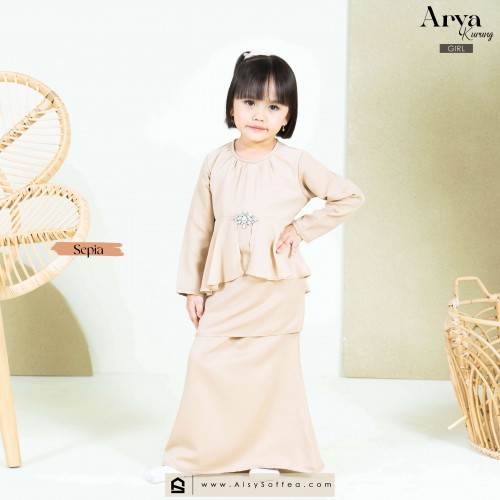 Arya : Kurung Kid - Sepia (Tiada Manik)