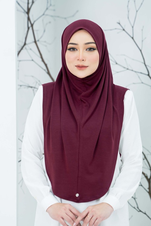 DANIA BAWAL SARUNG - MAROON