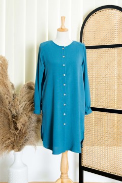 Melanie Plain Top - Peacock