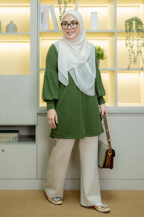 Mika Blouse - Pickle