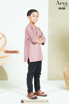 Arya : Kurta Kid - Rosegold