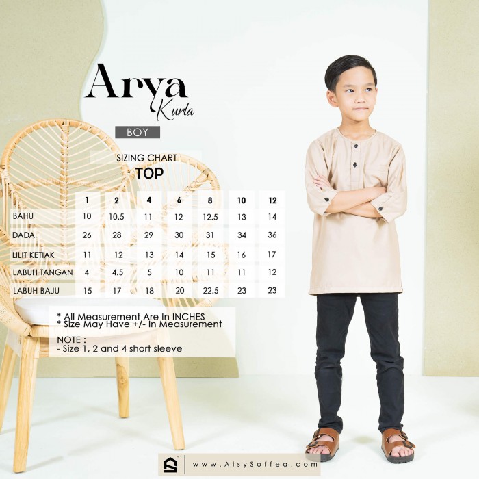 Arya : Kurta Kid - Slime