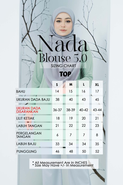 Nada Blouse 6.0 - Platinum