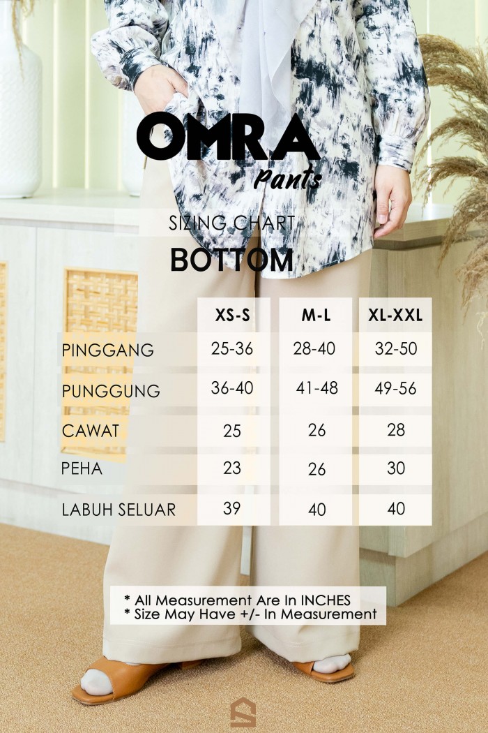 Omra Pants - White