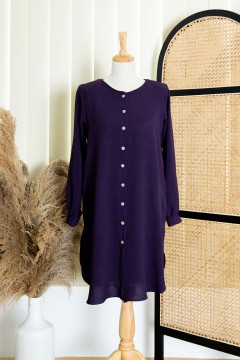 Melanie Plain Top - Violet