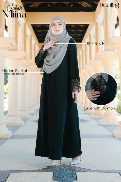 Jubah Miina - Greenish