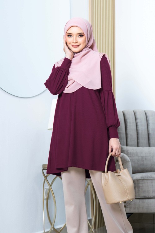 Mika Blouse - Berry